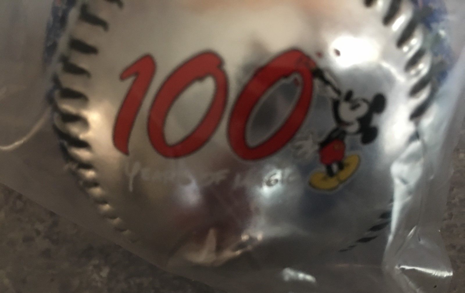 100th Anniversary Walt Disney-NEW-100 Years of Magic BASEBALL BALL