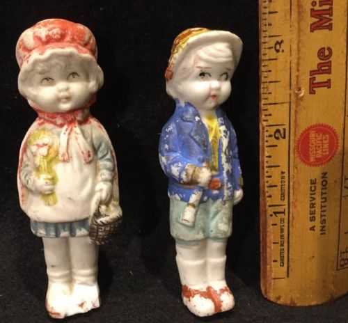vintage bisque penny dolls