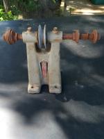 Vintage Millers Falls 130a Belt Driven Bench Grinder Buffer