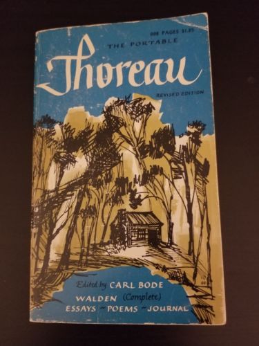 The Portable Thoreau Walden Essays Poems Journal Vintage The Portable Thoreau Walden Essays Poems Journal Vintage Viking Pb Example Essay Thesis also Level Psychology Help After High School Essay