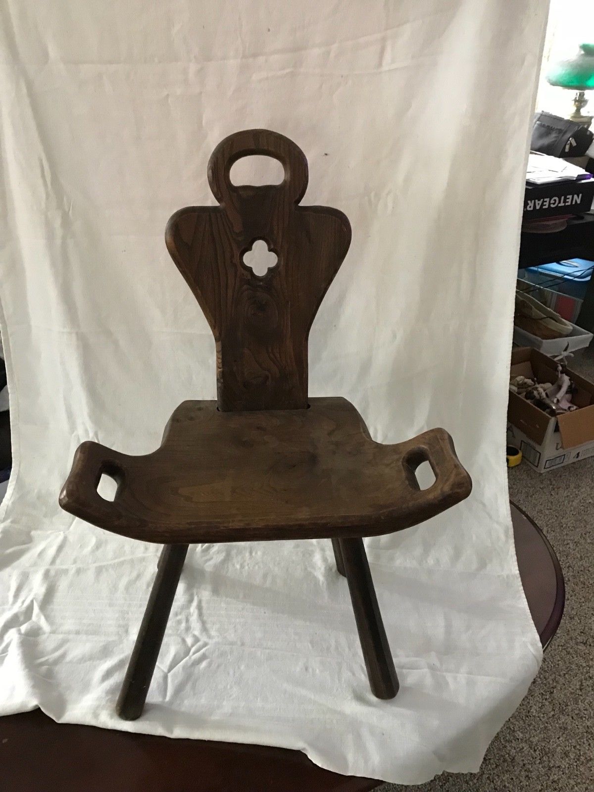 Antique Wooden Birthing Chair Pair Available. Price Is Per Chair Antique wooden birthing chair pair available. Price is per chair - Antique Wooden Birthing Chair Pair Available. Price Is Per Chair
