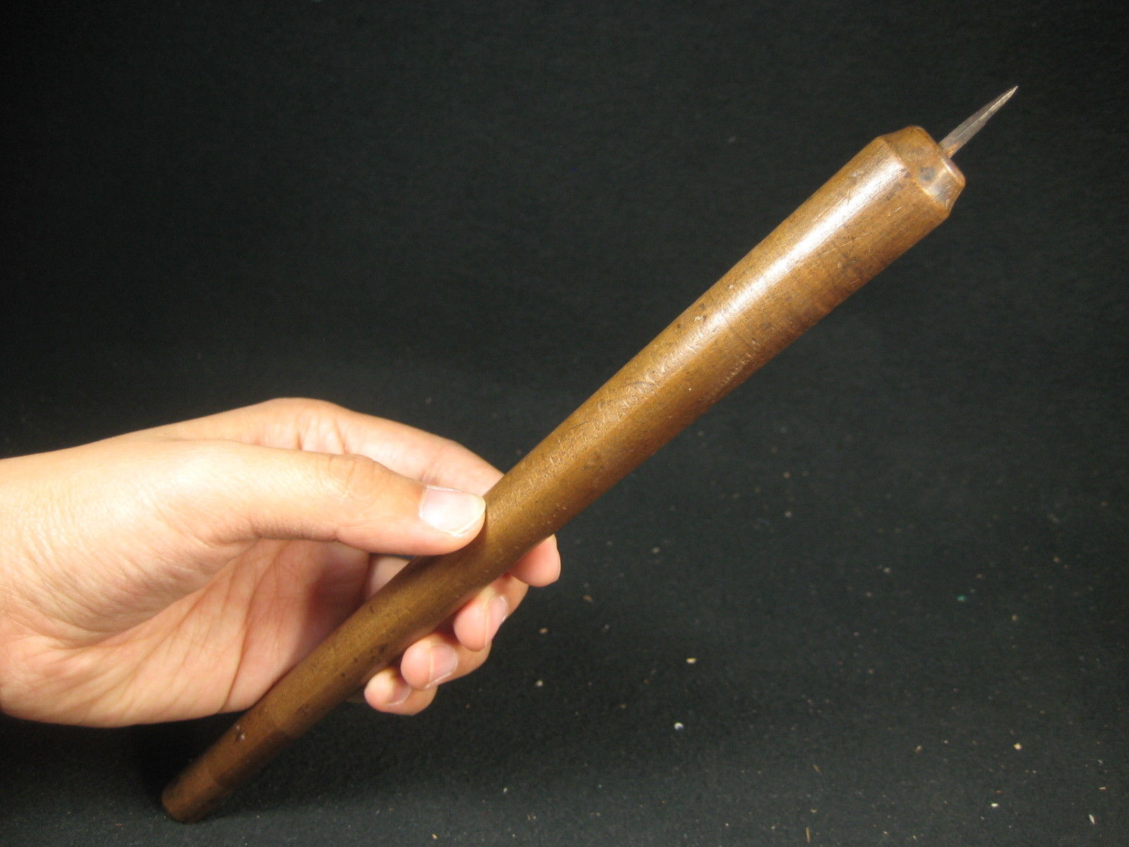 VINTAGE TOOL JAPANESE IRON GIMLET KIRI HAND DRILL AWL Antique Price Guide Details Page