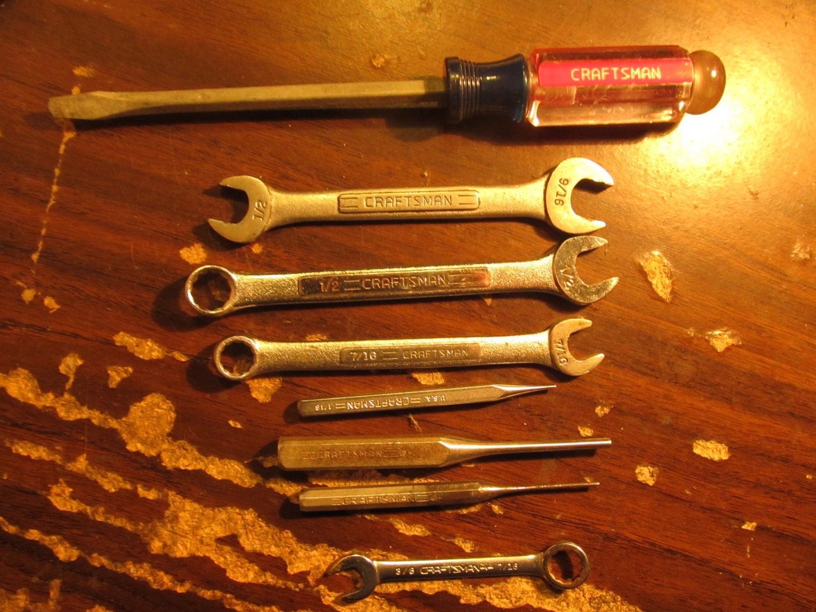 Assorted Craftsman tools Antique Price Guide Details Page