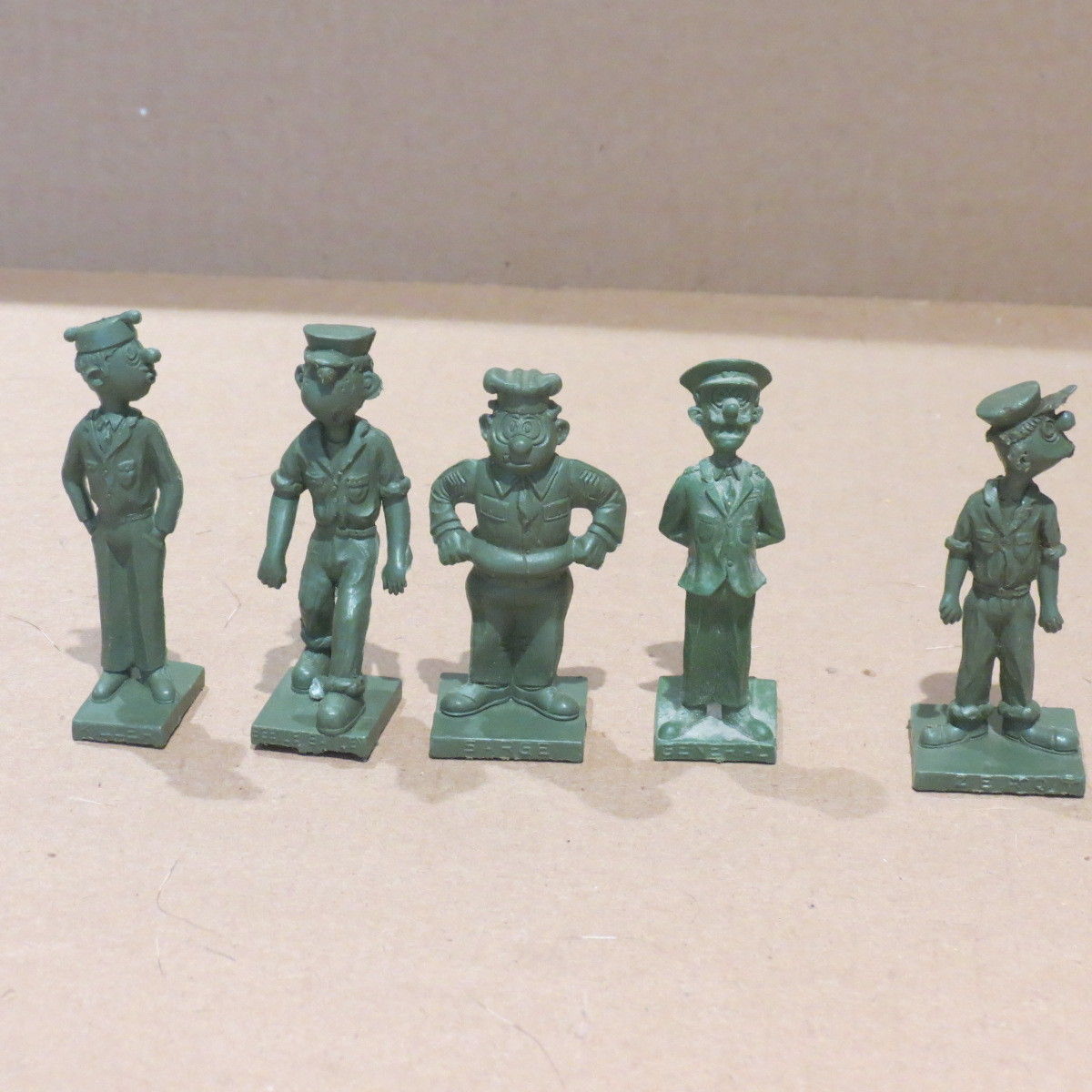 MPC Vintage soft plastic 60MM Beetle Bailey figures, 1960 -- Antique ...