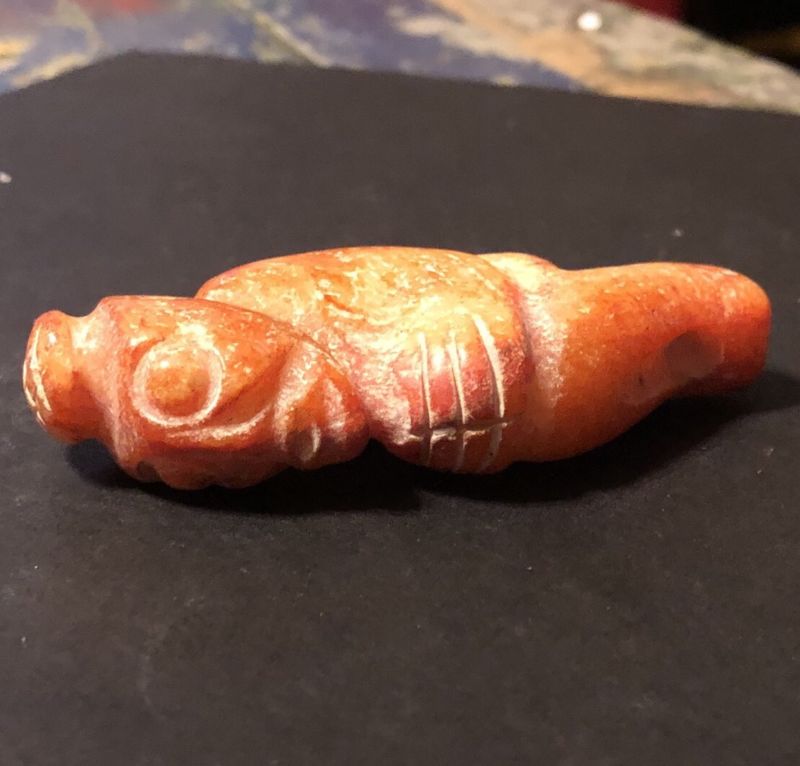 RARE 3000 BC Asian Alien Carving Stone Age Neolithic Ancient Artifact ...