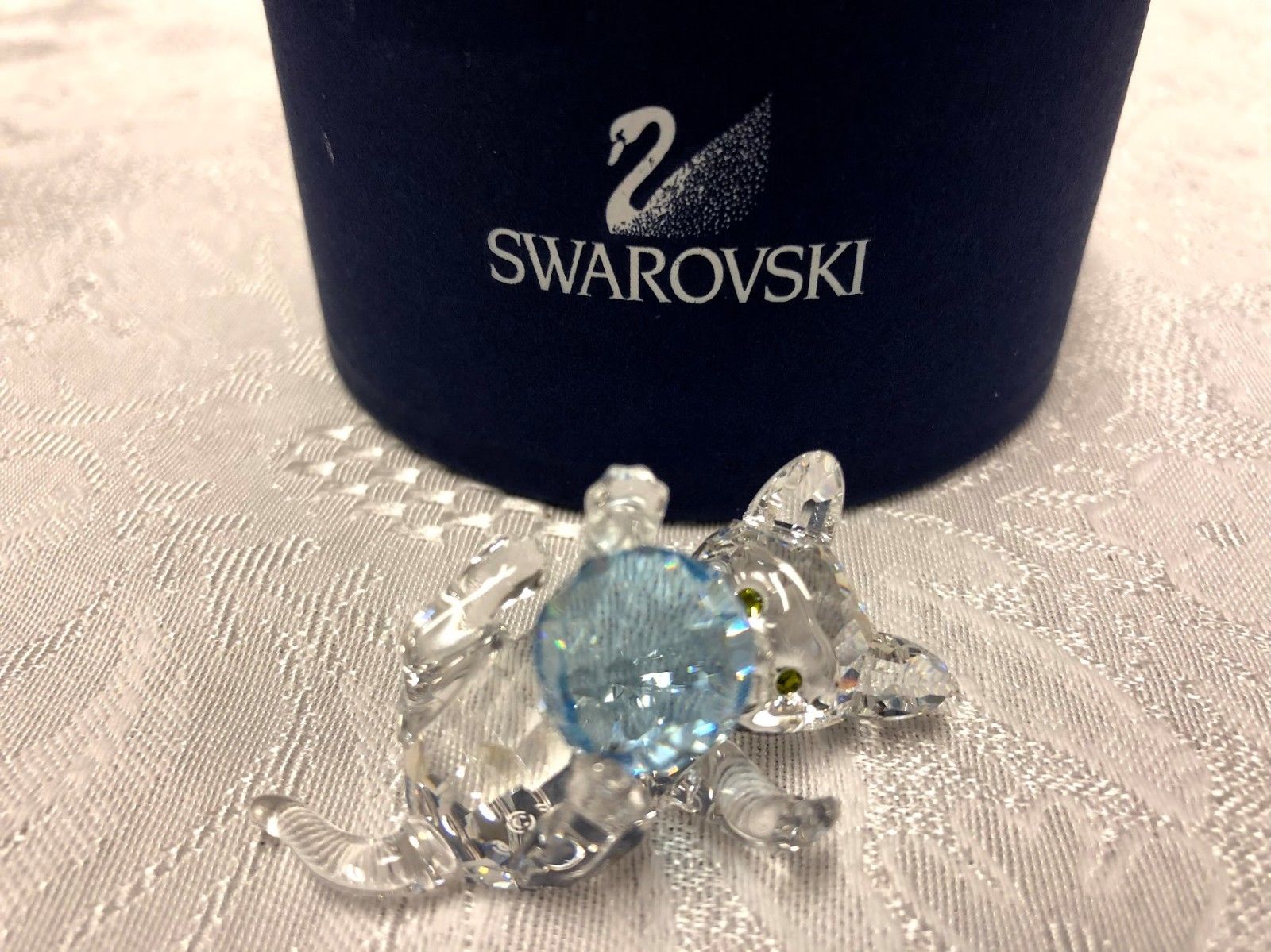 swarovski crystal kitten