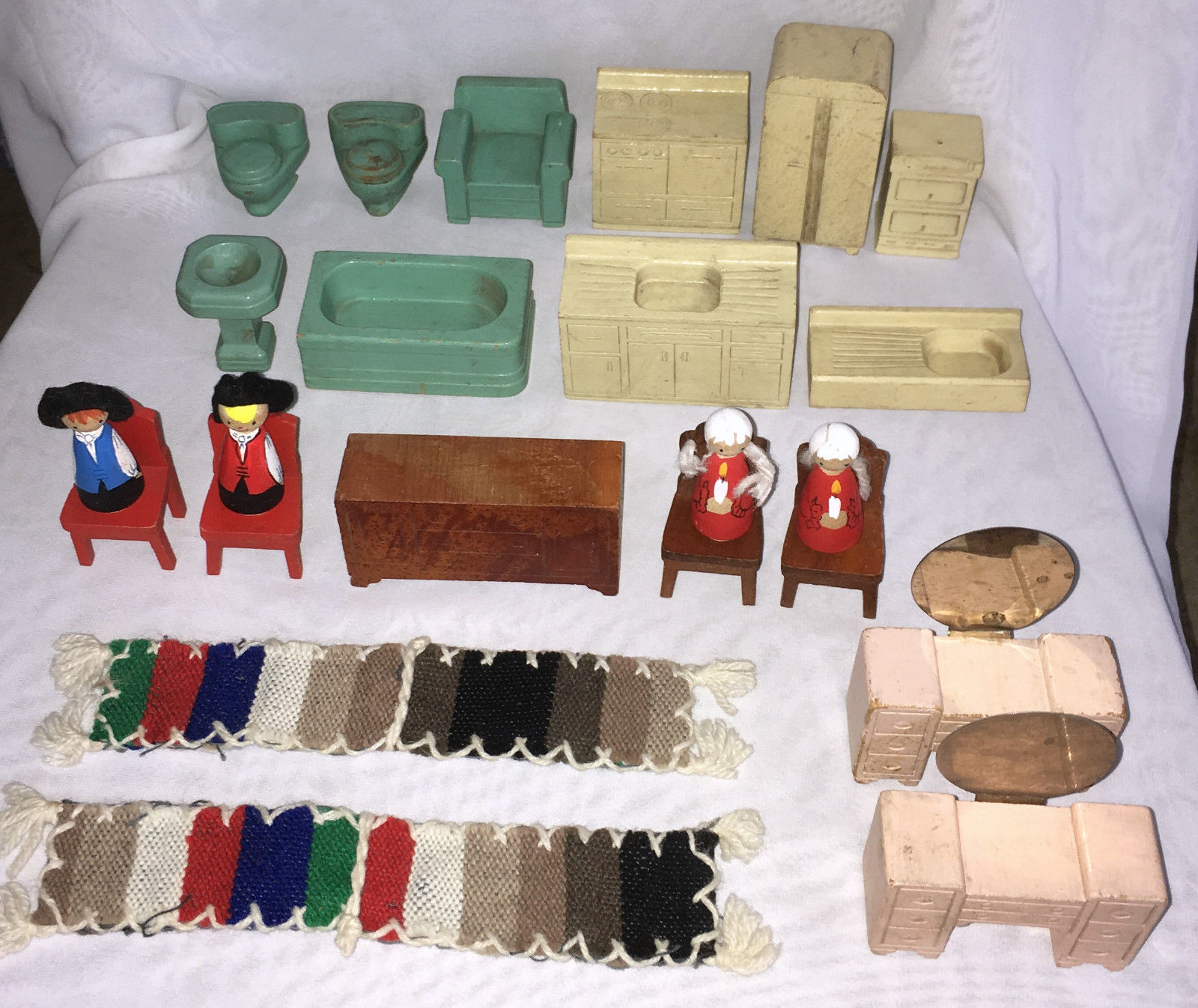 vintage strombecker dollhouse furniture