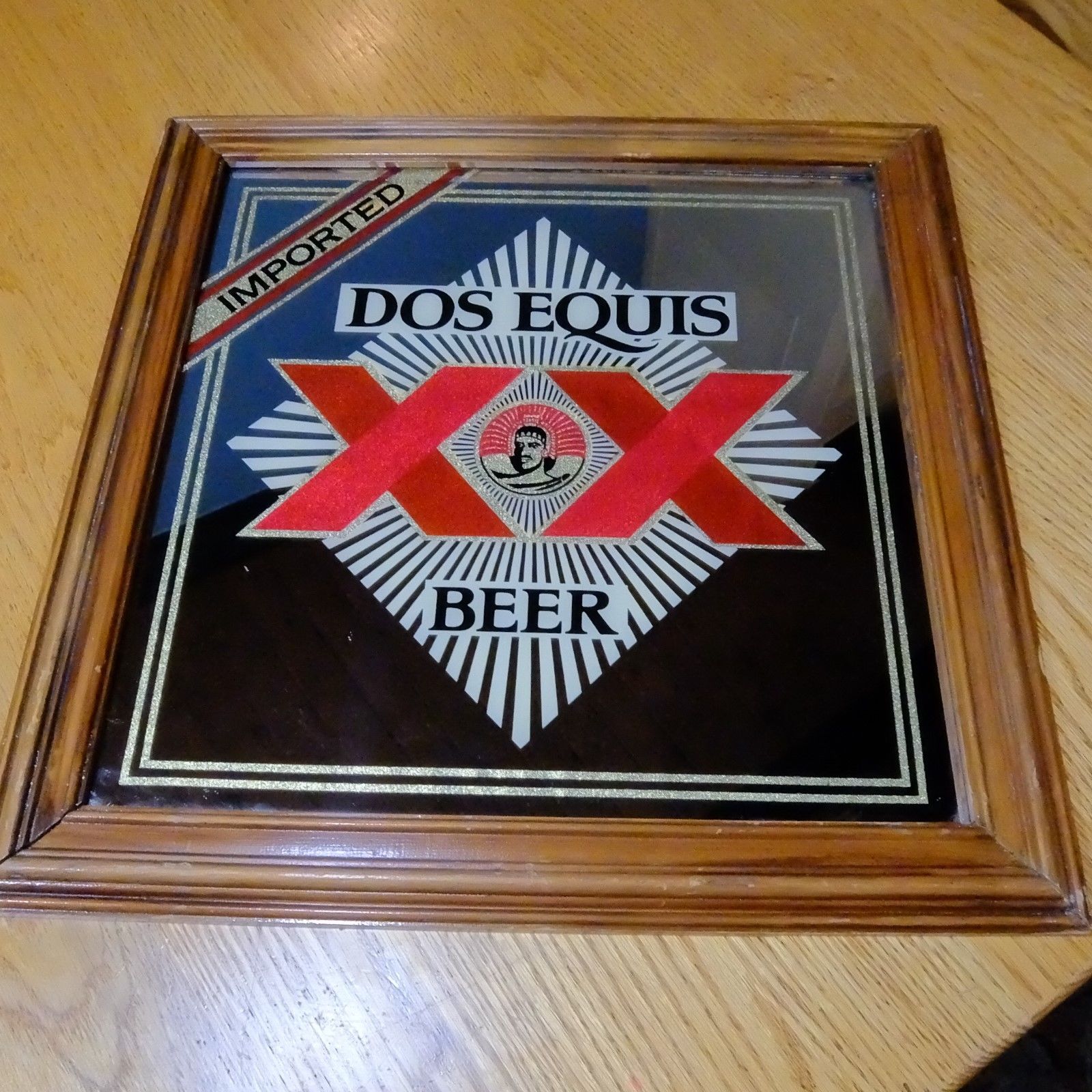dos-equis-mirrored-beer-sign-antique-price-guide-details-page