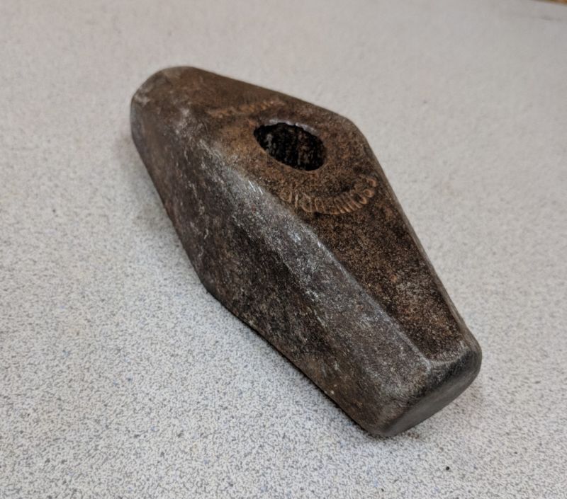 Vintage F.SCHUEDDIG St. Louis Mini Sledge Hammer Head, Blacksmith Tool