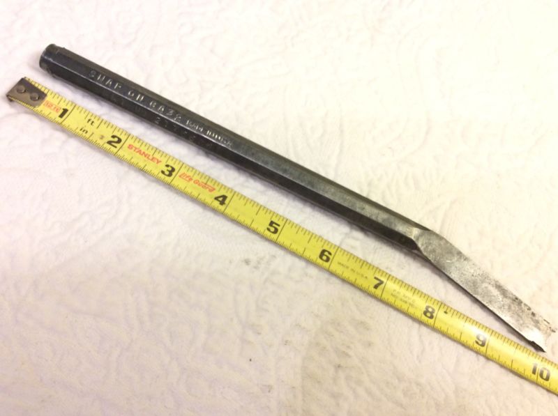 Vintage SNAPON GA 32 Muffler Cutter with Angled, Radius Head. Made in