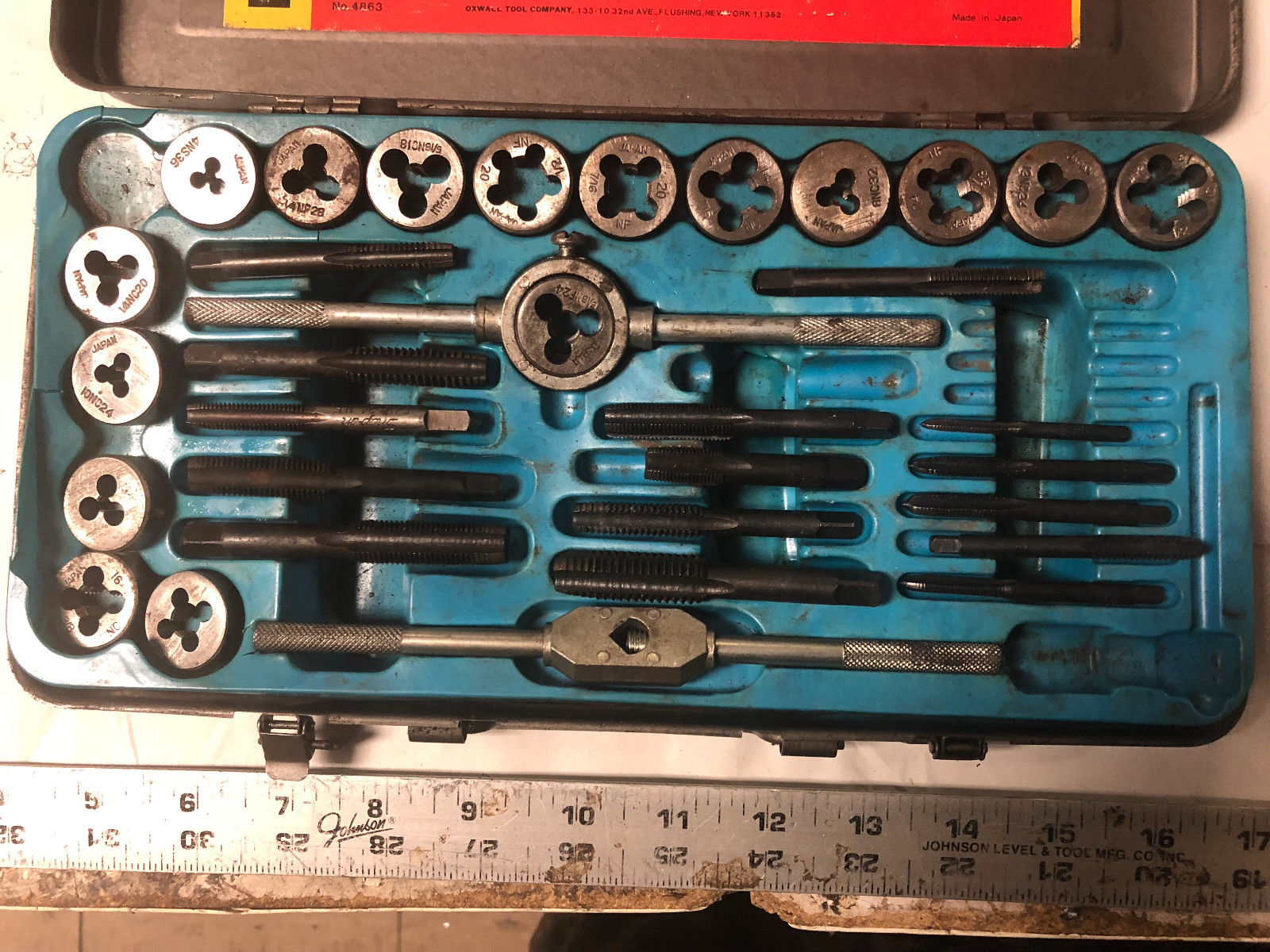 MACHINIST South Bend Atlas LATHE MILL Machinist Tap and Die Set in Case Antique Price Guide