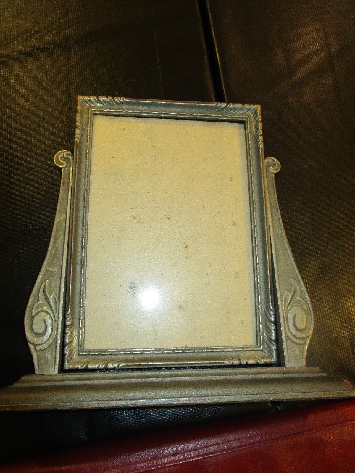 Art Deco Wood Tilt Swivel Picture Frame Easel Style Vintage Art Deco Wood Tilt Swivel Picture Frame Easel Style Vintage