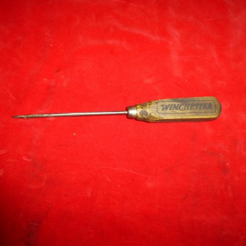 Vintage Winchester Ice Pick Awl Punch Hand Tools / 8 1/2" EXCELLENT