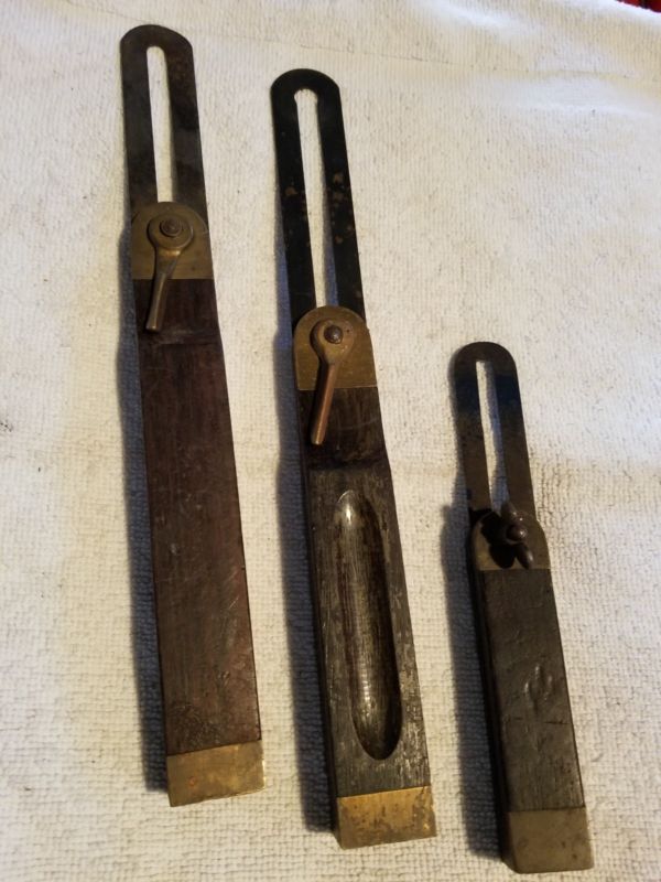 Vintage Stanley Angle Finder Set, 3 angle finders. 100 years old and