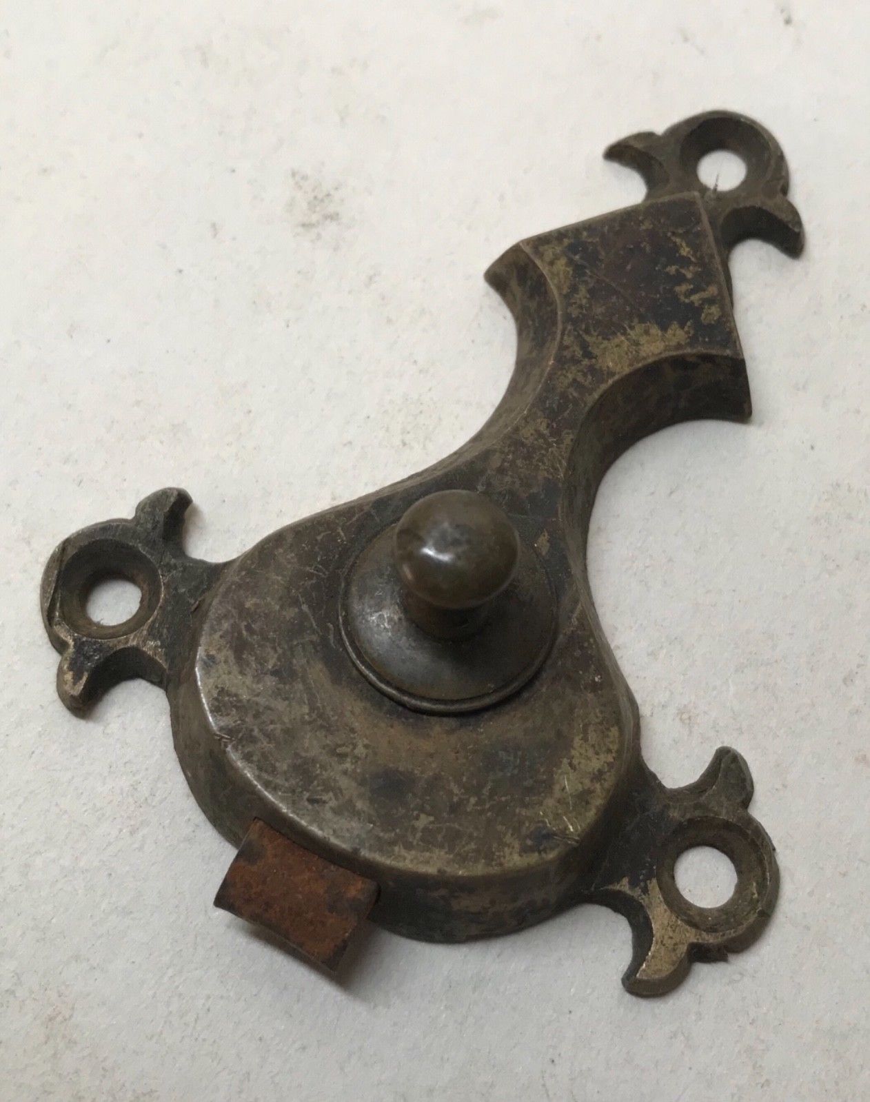 Antique Brass or Victorian Tilt Top or Tripod Table Catch