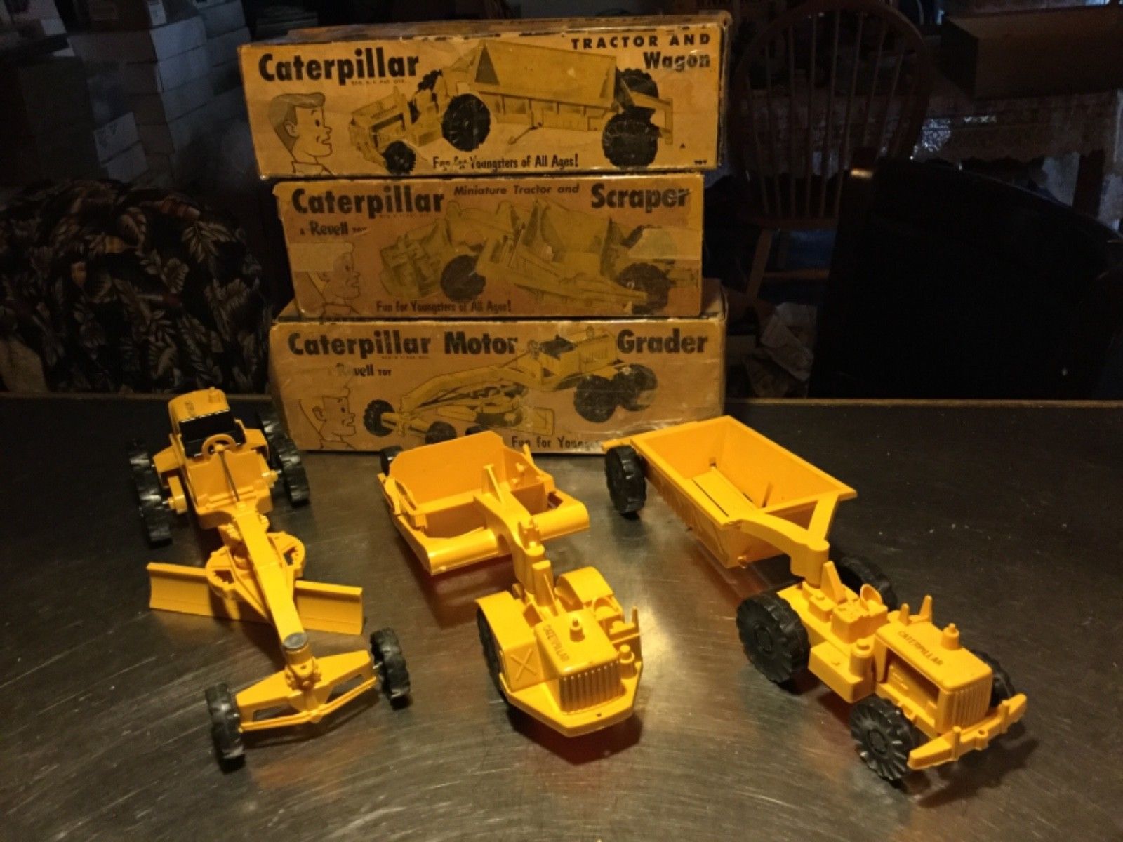 vintage caterpillar toys