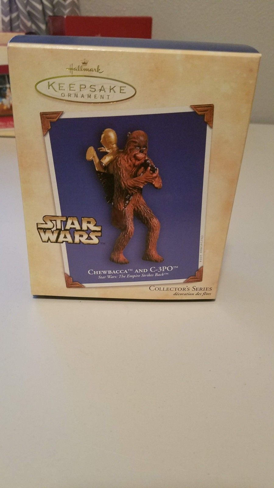 Hallmark Keepsake Ornament Chewbacca and C3PO Star Wars The Empire