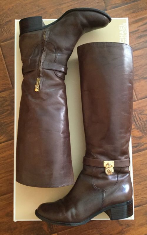 michael kors hamilton riding boots