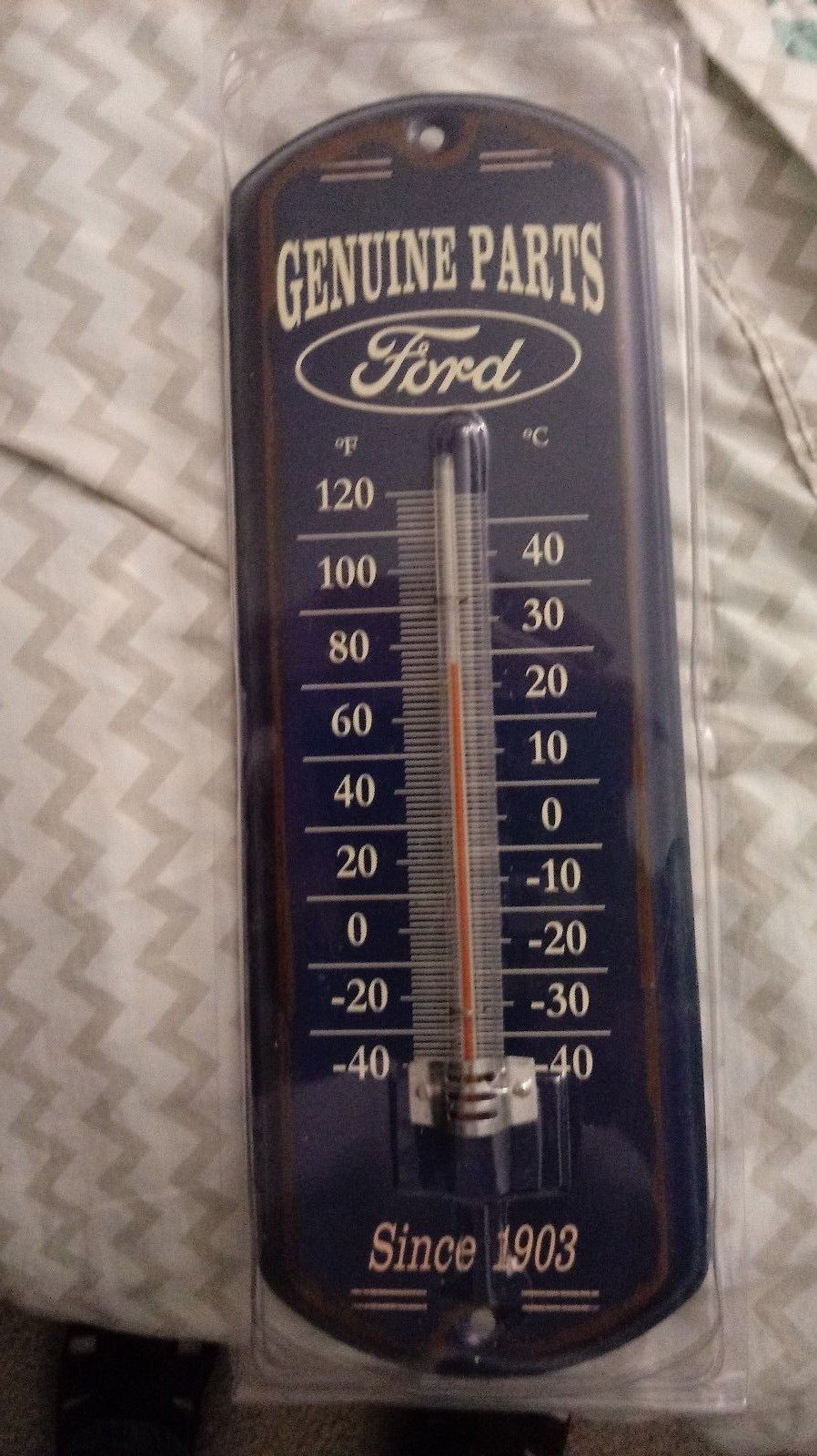 Ford thermometer Antique Price Guide Details Page