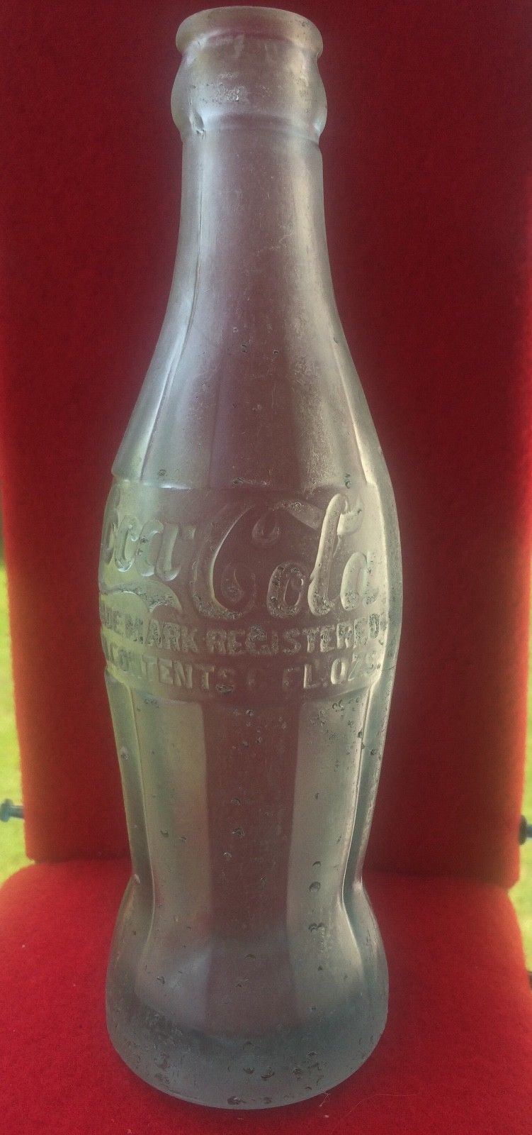 1915 COCA COLA COKE BOTTLE WITH NO CITY OR STATE ON BOTTOM PURITY B WKS