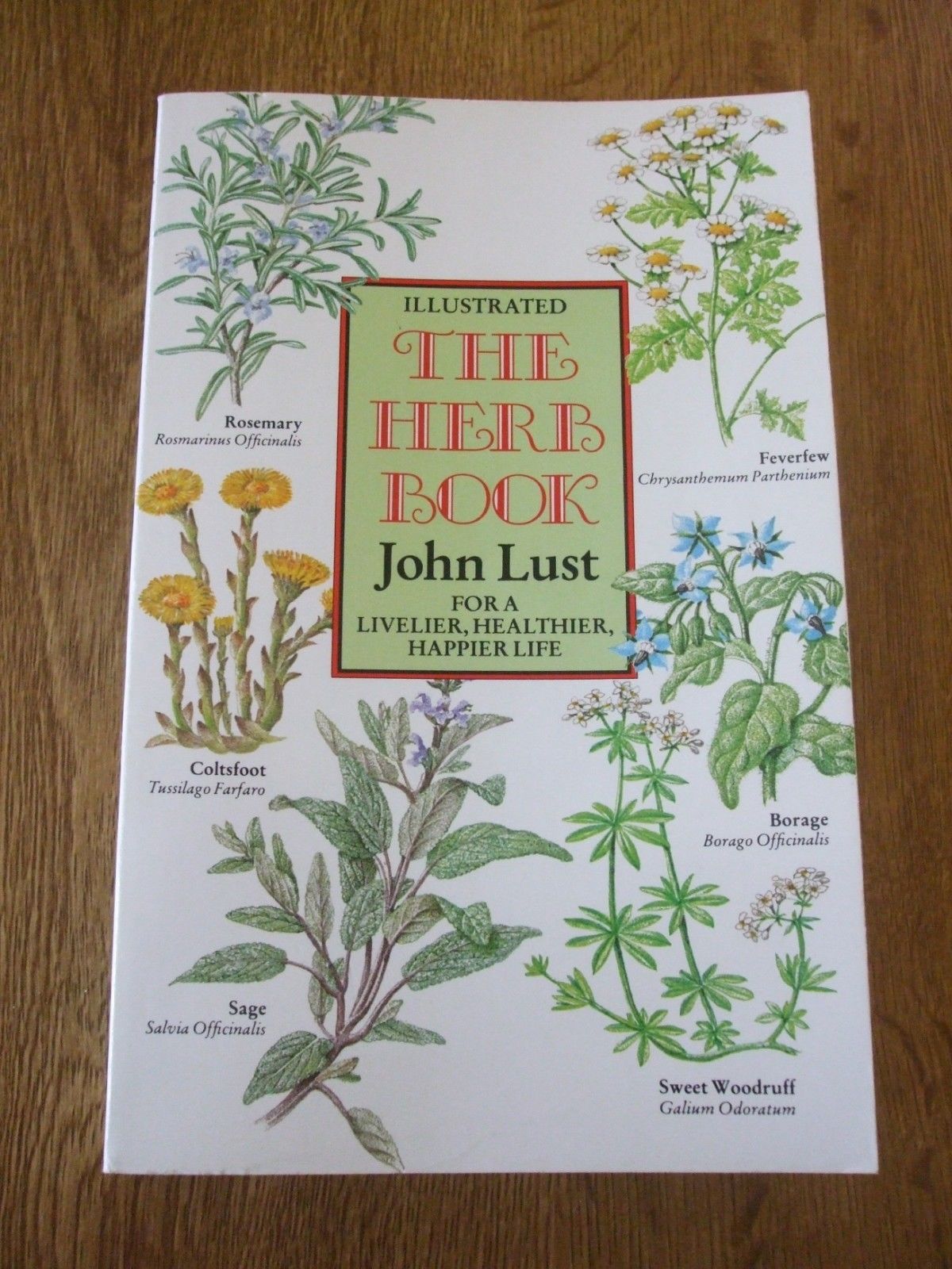 Illustrated The Herb Book, by John lust, in new condition. Antique Price Guide Details Page