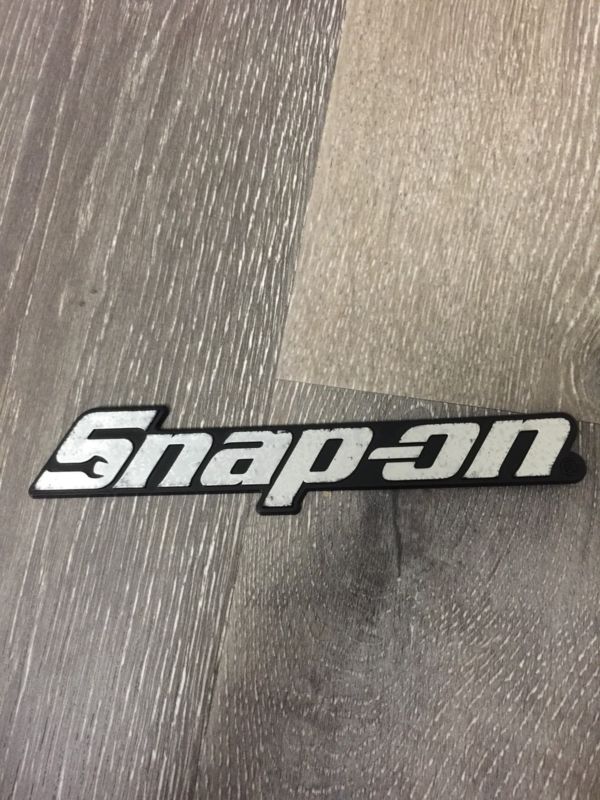 Snap On Tool Box Emblem Logo 8 inch Used Antique Price Guide Details