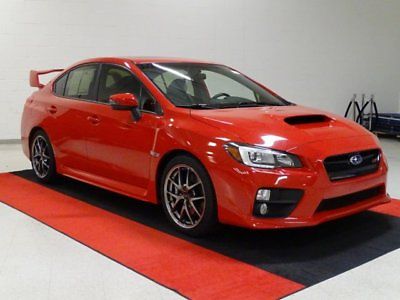 Wrx Sti Limited 17 Subaru Wrx Sti Limited 4 081 Miles Pure Red 4dr Car Intercooled Turbo Premi Antique Price Guide Details Page
