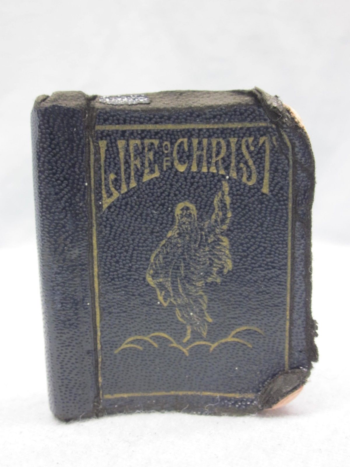 Vintage mini book life of christ 1936 knapp funeral service children s