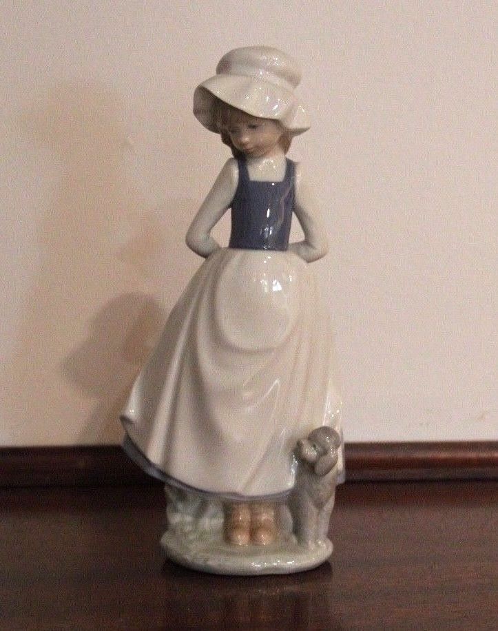 nao lady with dog