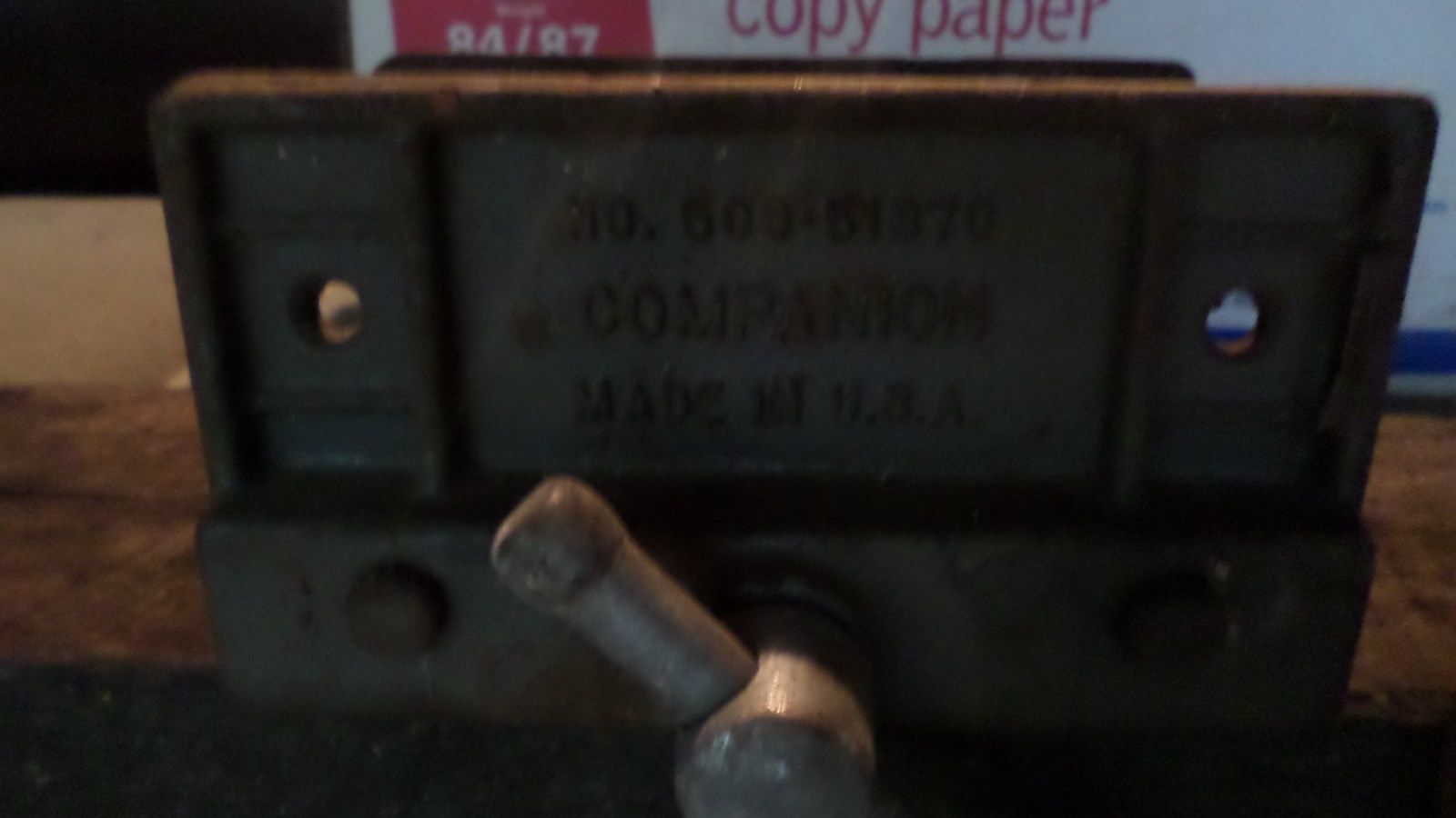 2 Vises 1 Vintage Sears Cast Iron Companion Bench Vise Made In Usa