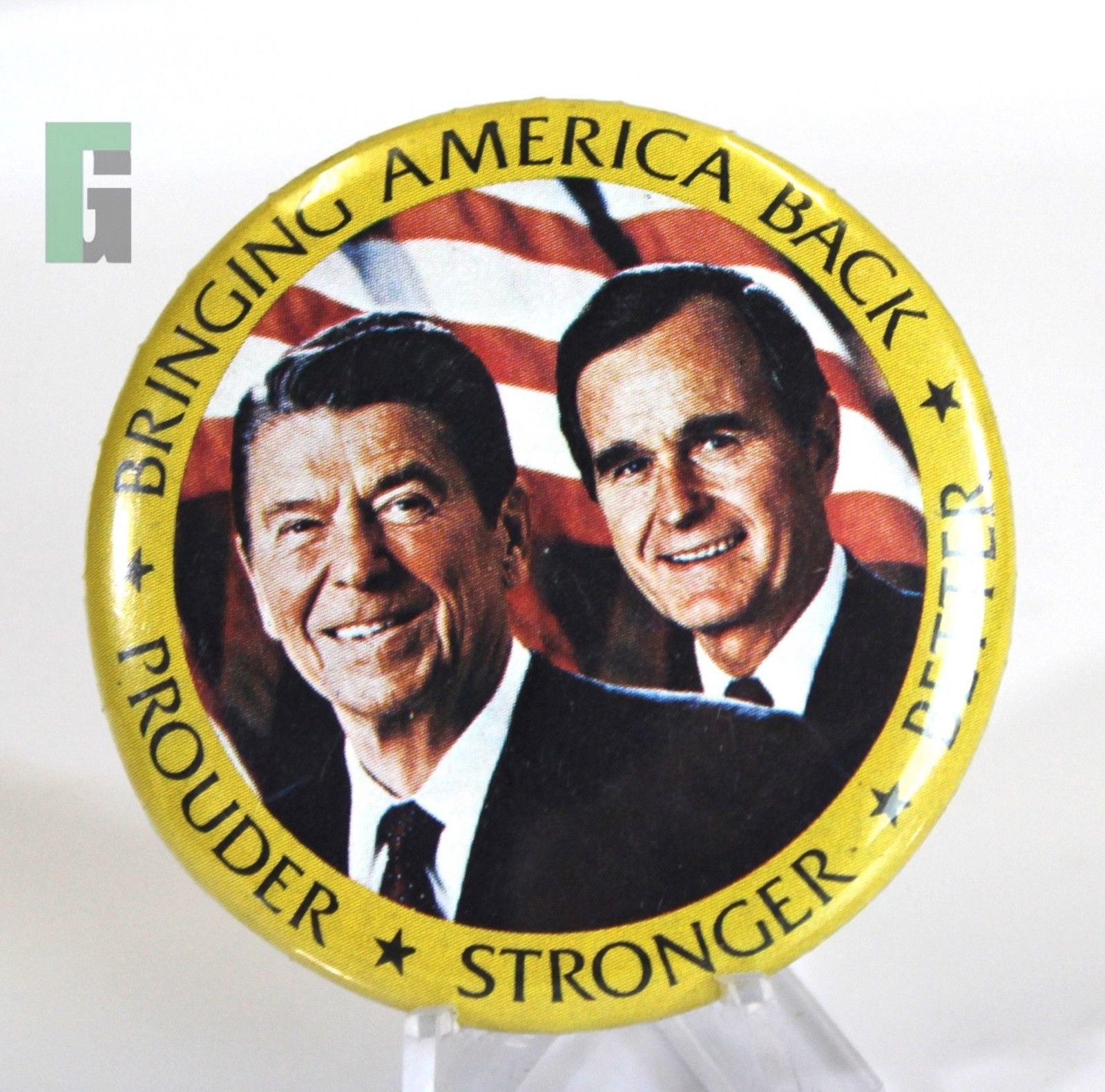 "Bringing America Back" Ronald Reagan Political Election Campaign