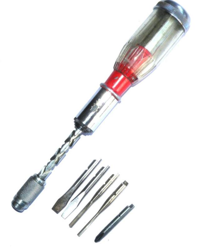 Vintage Stanley YankeeHandyman 233H small spiral ratchet screwdriver