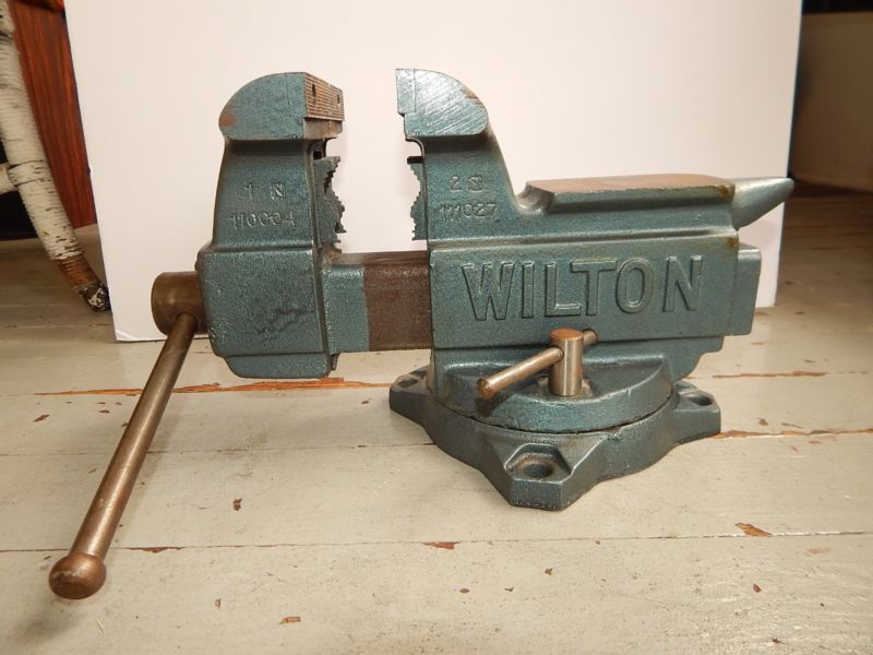 Wilton 645 Bench Vise with Swivel Base 5" Jaws Antique Price Guide