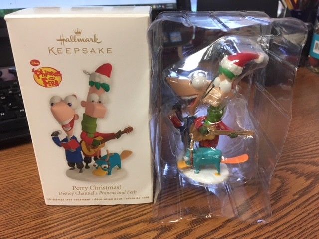 Phineas and Ferb Christmas Ornament