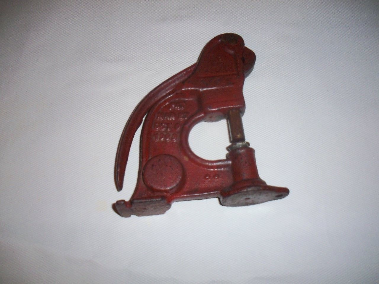 ANTIQUE PONY 17 RIVET PRESS TOOL PUNCH TOOL PATENTED IN 1900