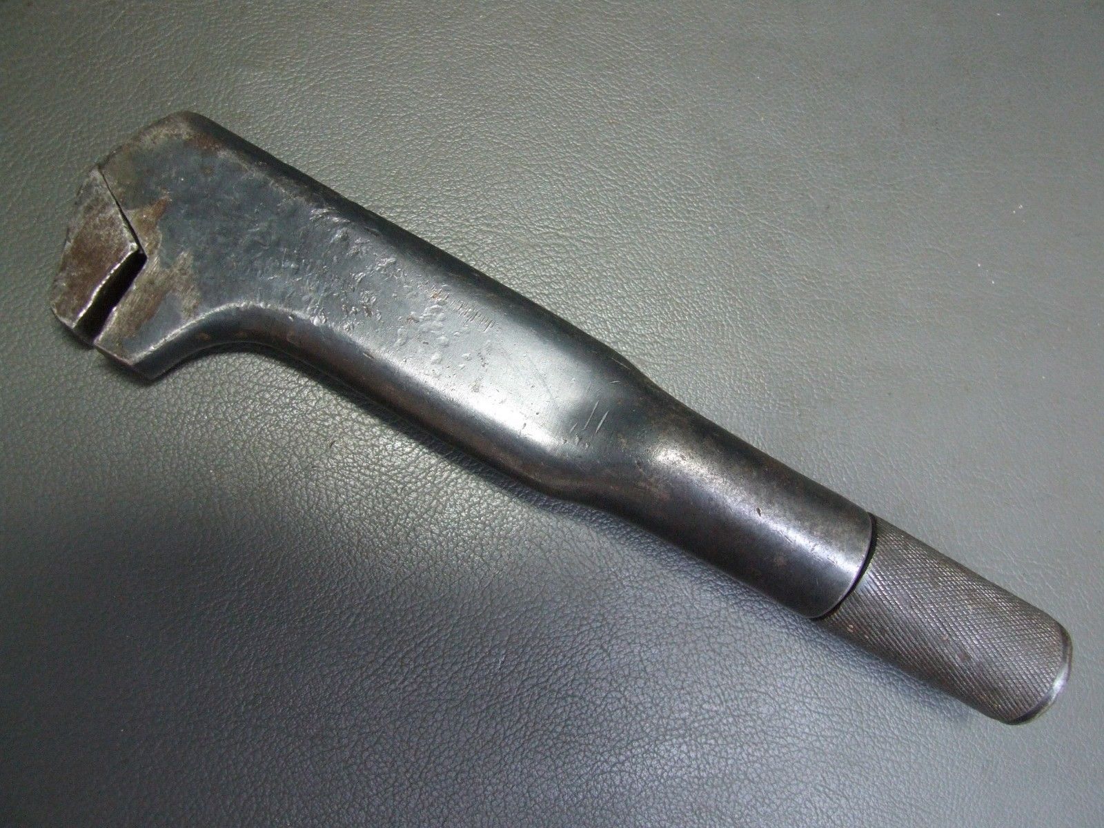 Vintage unusual adjustable spanner wrench A Master Product old tool