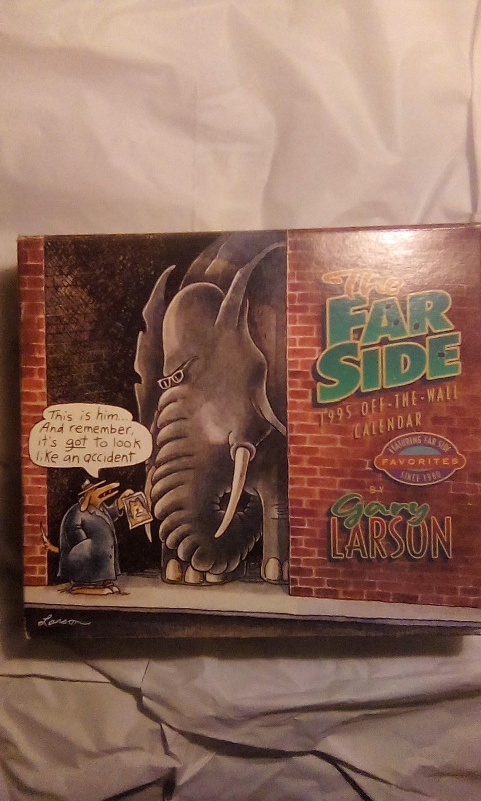 1995 The Far Side Off The Wall Calendar Gary Larson Antique Price 