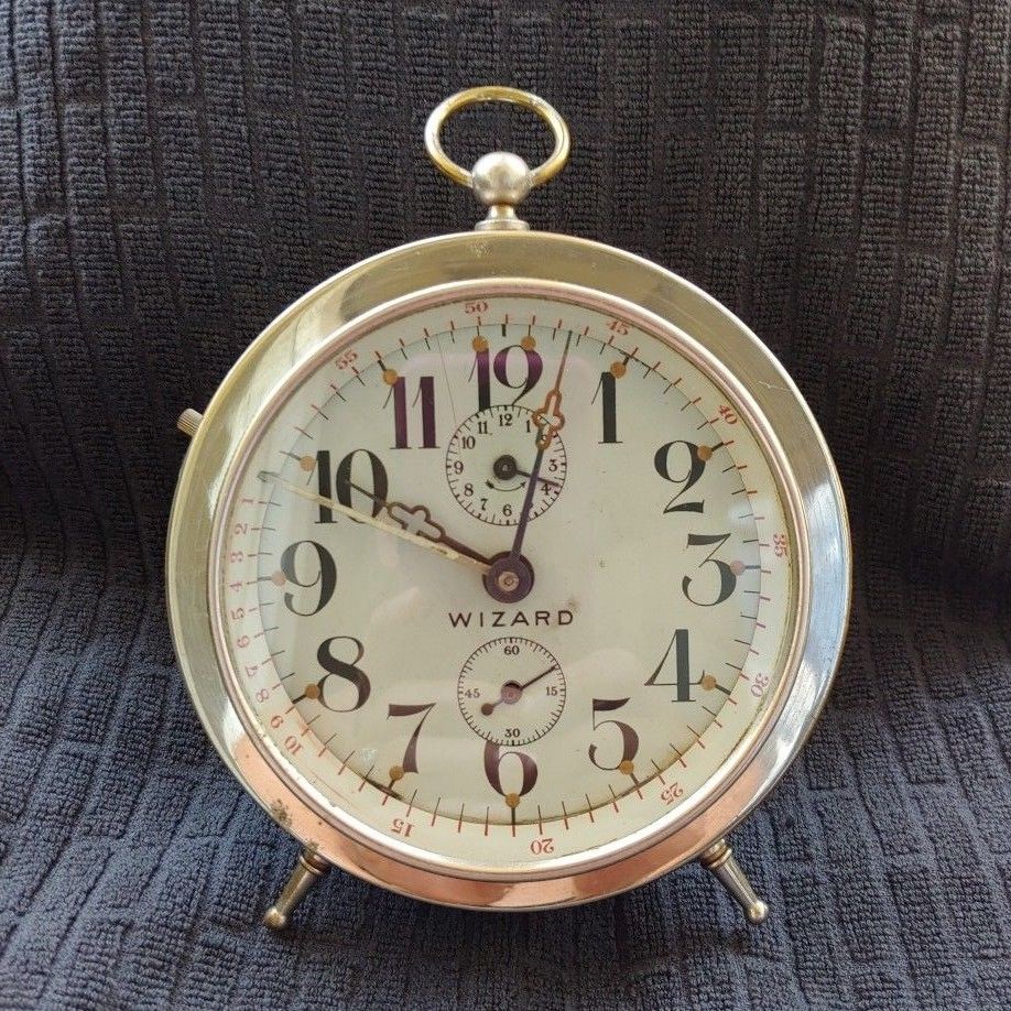 Antique Yankee Wizard Alarm Clock Antique Price Guide Details Page