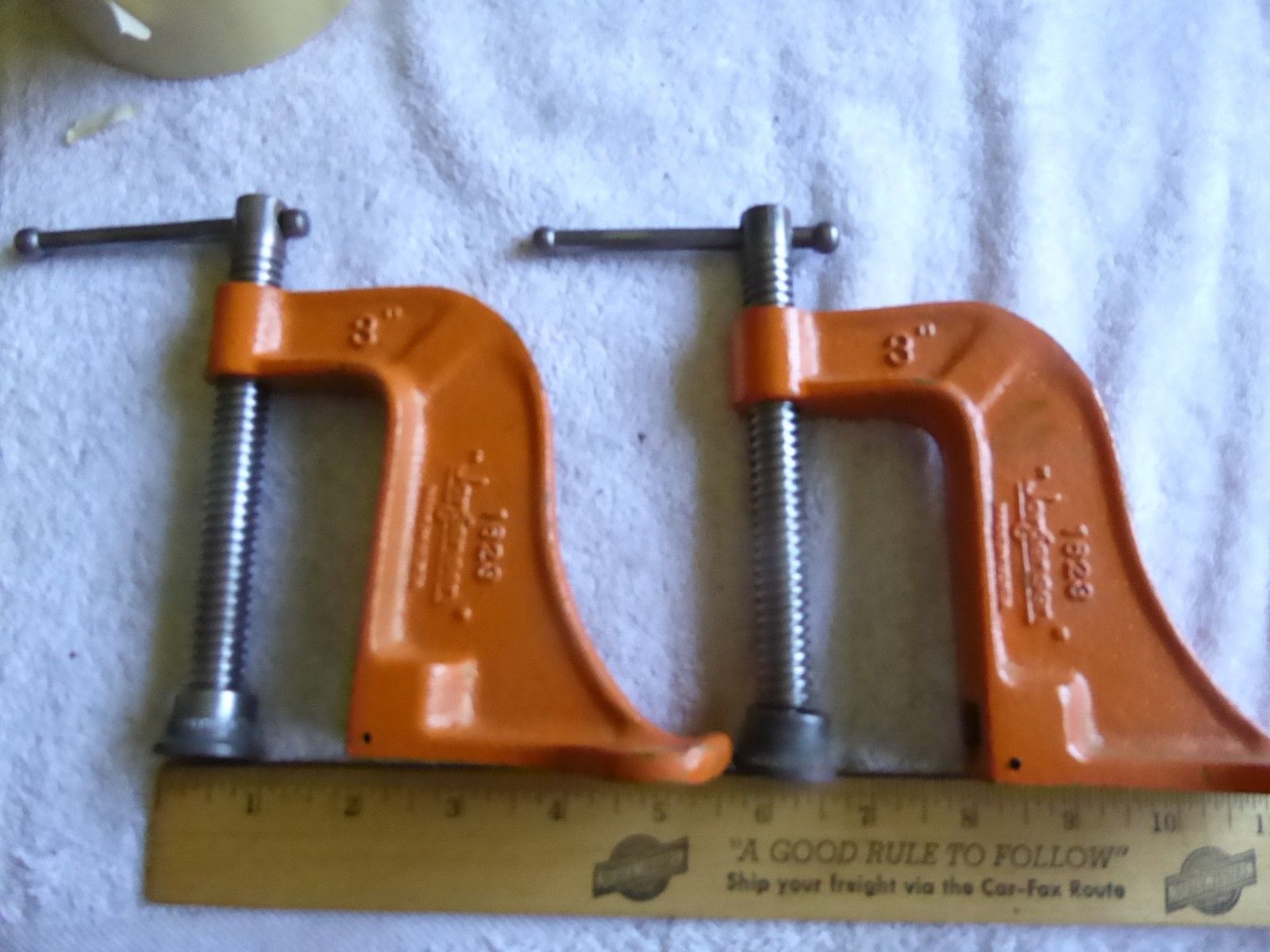 TWO THREE INCH HOLD DOWN CLAMPS Antique Price Guide