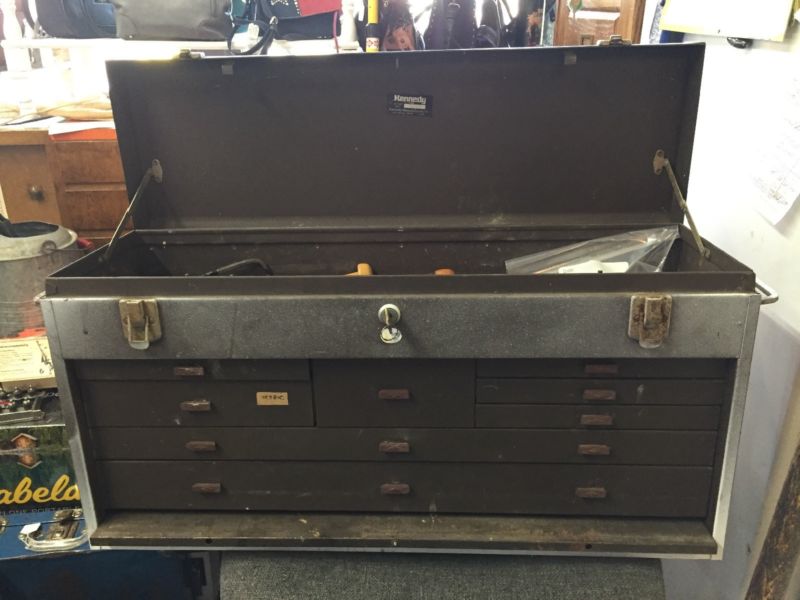 Kennedy 526 Tool Box Chest 8 Drawer With Key Machinist Toolmaker