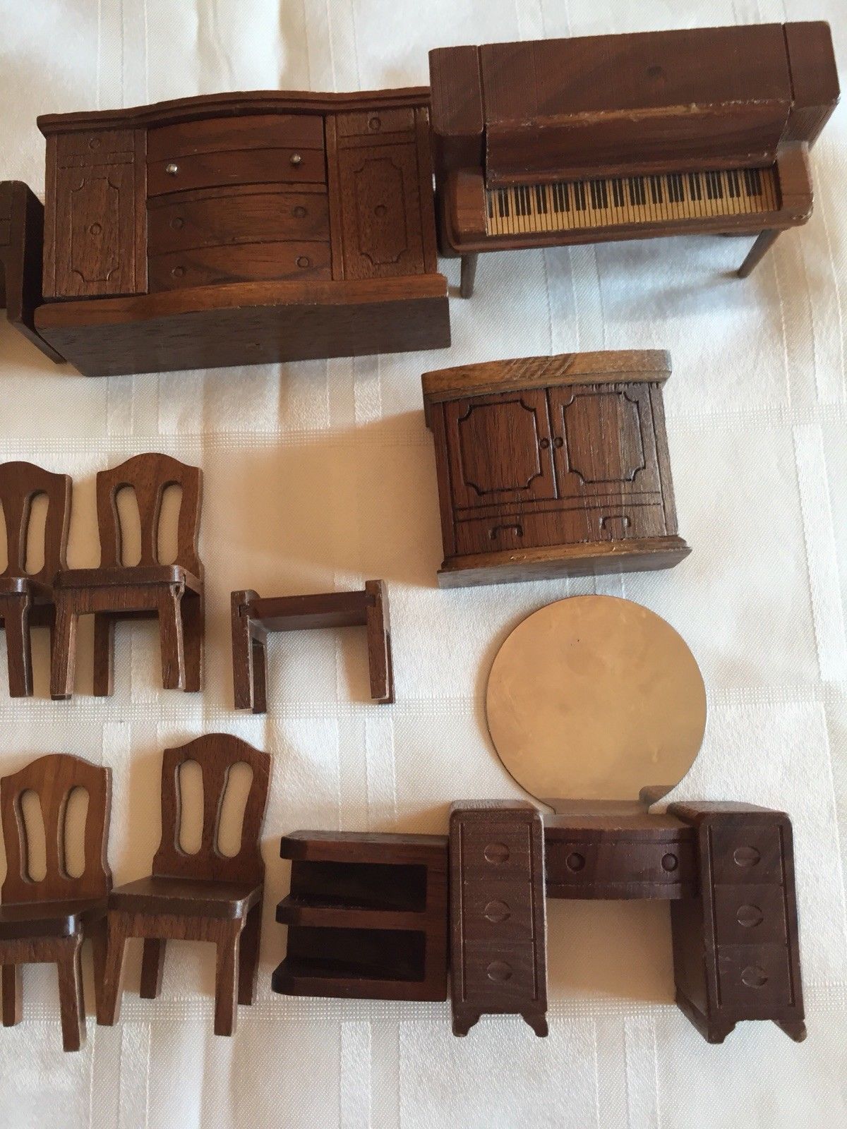 Antique dollhouse Furniture LOT Strombecker 116 Antique Price Guide Details Page