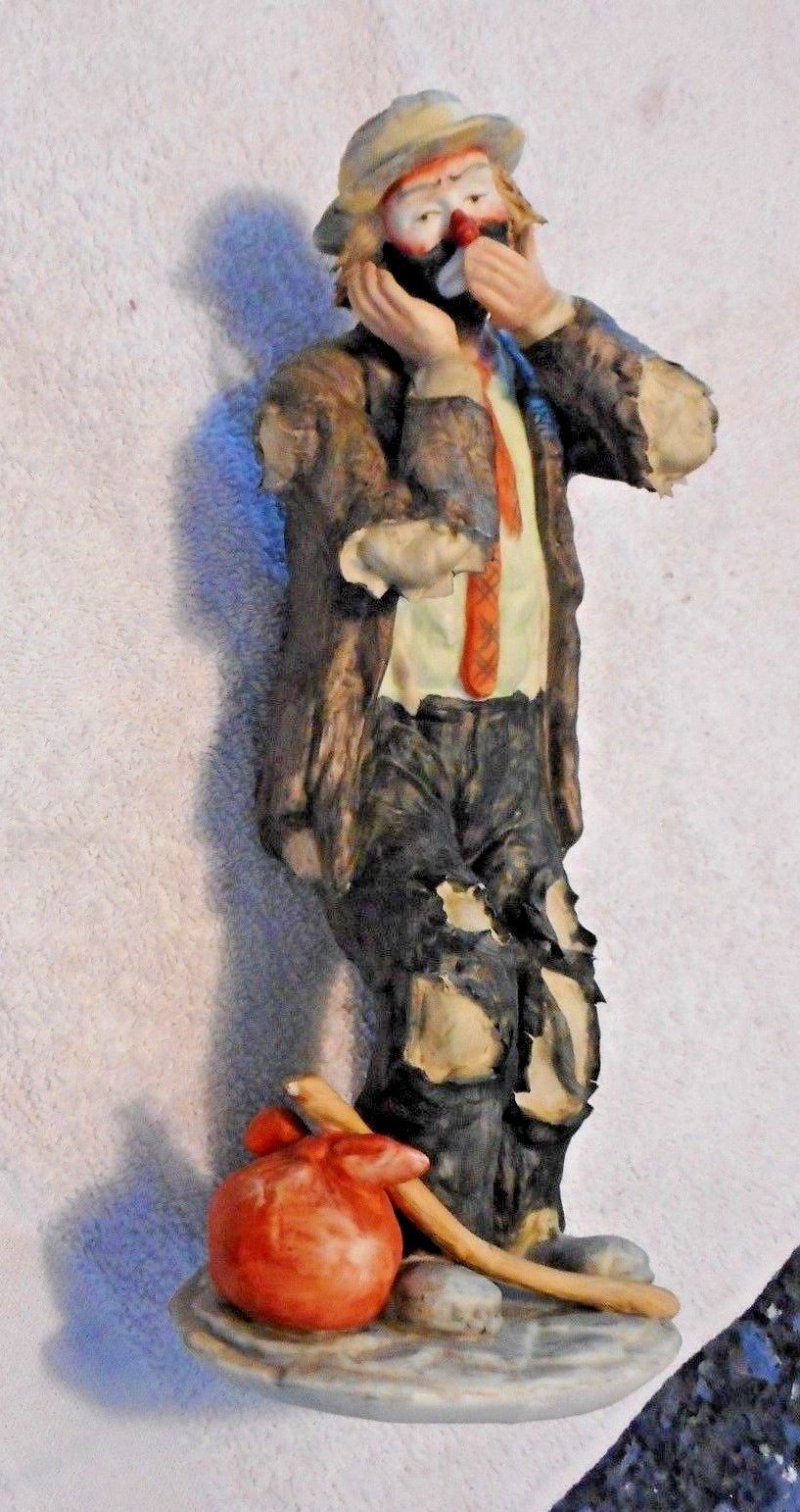 Ltd Edition Flambro Emmett Kelly Jr. Figurine 8186 of 12000 The