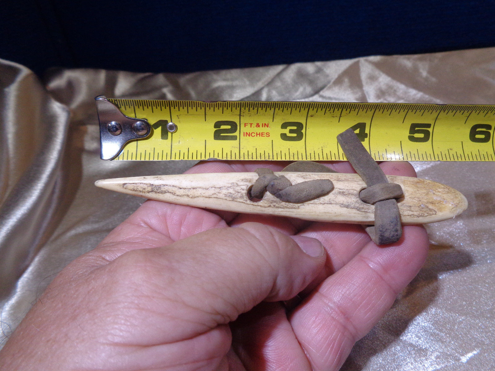 PRIMITIVE 1800''S FARMING TOOL *CORN HUSKING PEG* 5 Antique Price