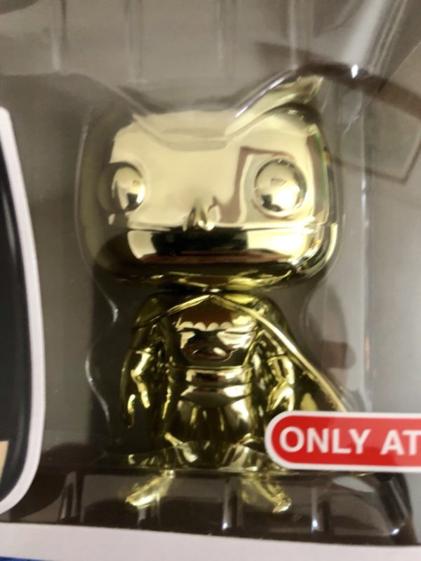 funko pop gold chrome