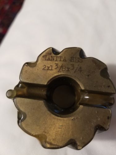 ENDMILL,SHELL MILL 3/4 HOLE FOR ARBOR,10 FLUTE ,2 inch DIA. CUT,HANITA ...