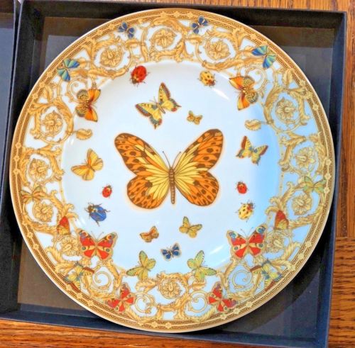 Rosenthal Bread and Butter Plate - Versace "Le Jardin" set. New 7.25