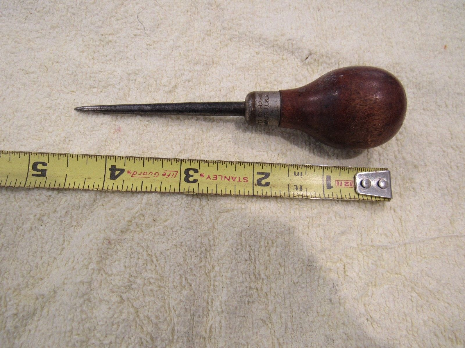 Vintage Goodell and Pratt Scratch Awl Greenfield Mass. USA Antique