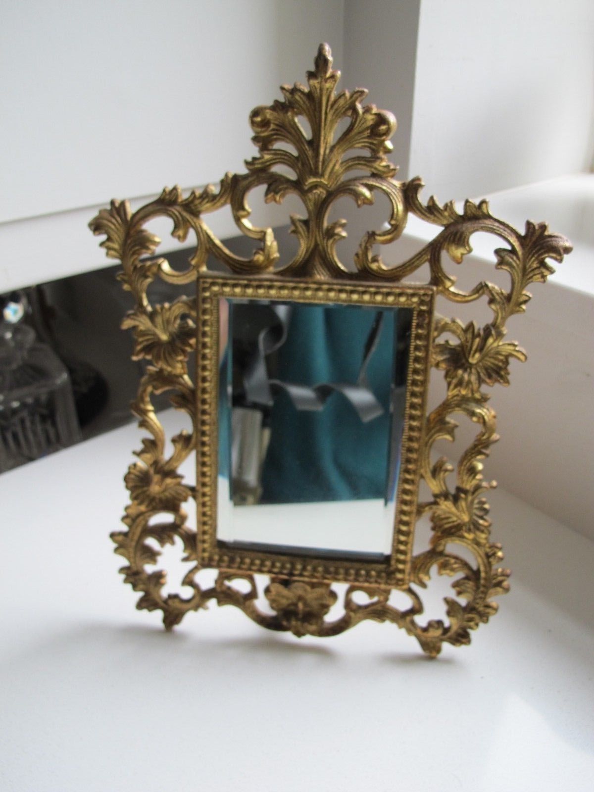 VINTAGE Gold Dressing Table Mirror French Antique Rococo Picture Frames