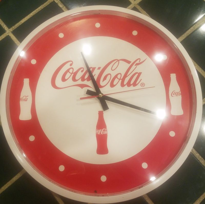 COCA COLA CLOCK Antique Price Guide Details Page