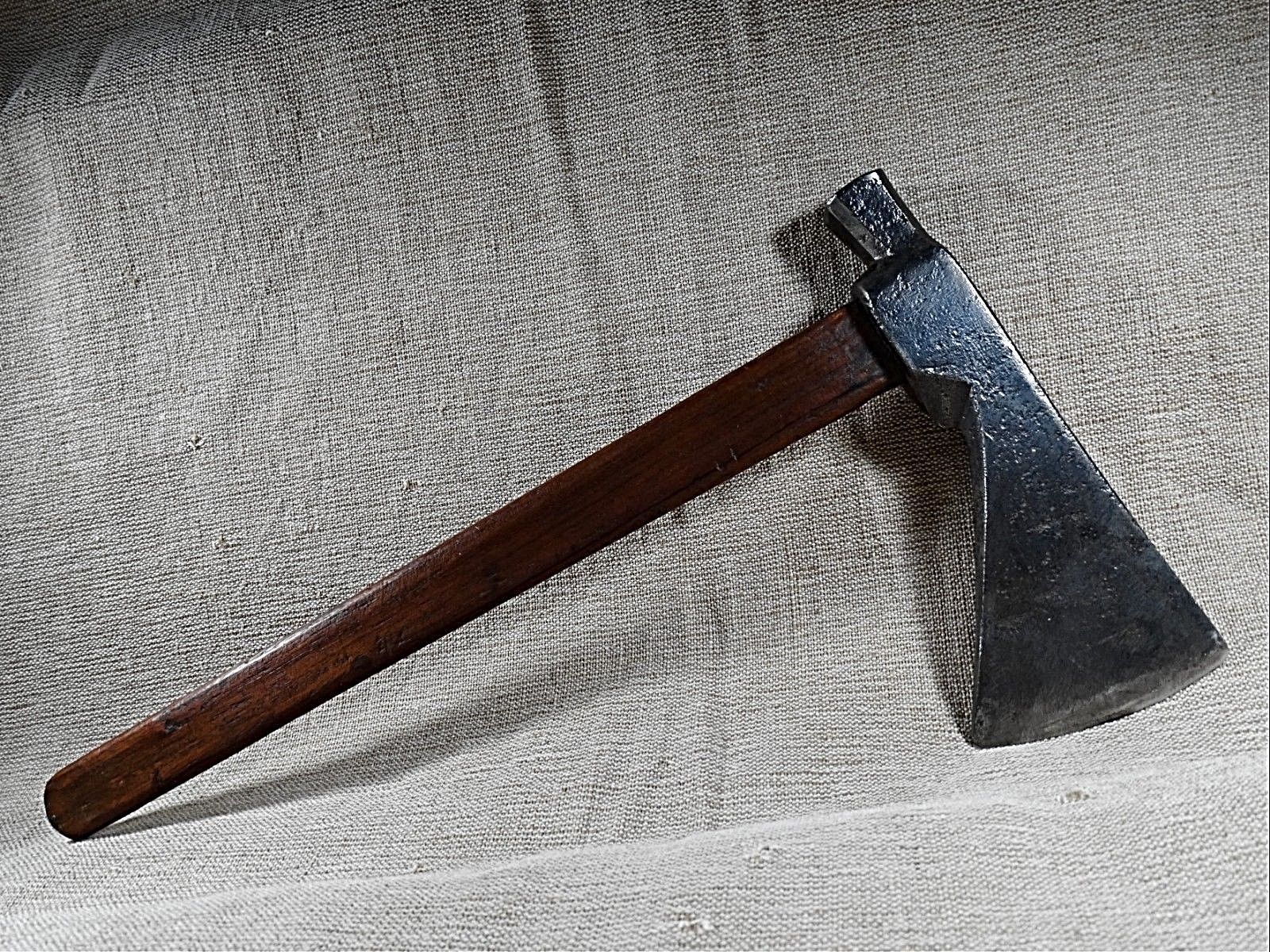 Revolutionary War 18th Century Hammer Pole Iron Tomahawk Whit